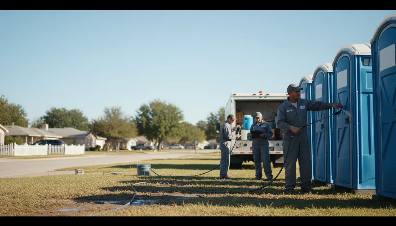 Long-Term Portable Toilet Rental in Montebello, VA near me